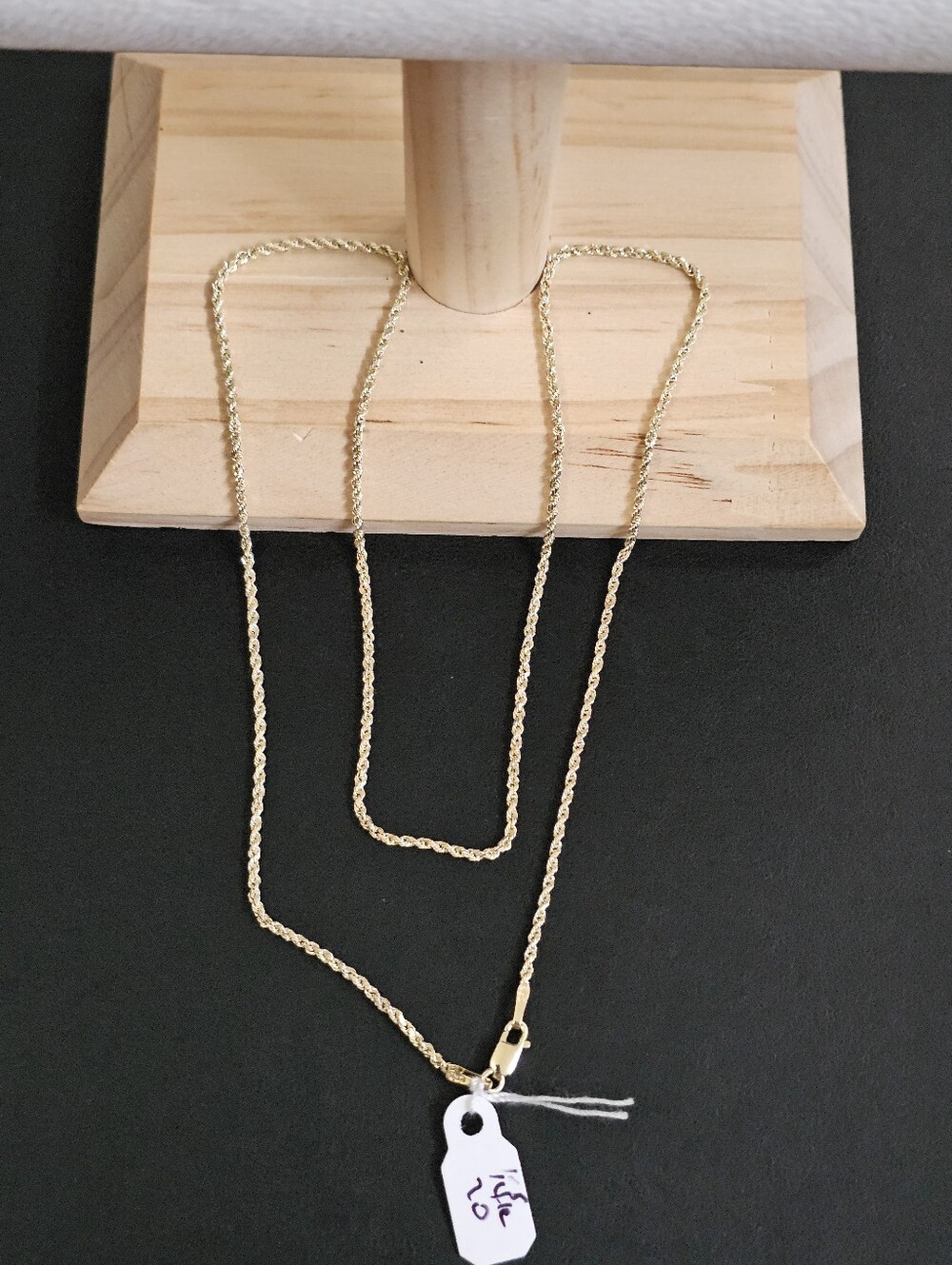 14k Gold Necklace 20 Inch